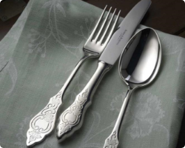 Spoon and fork